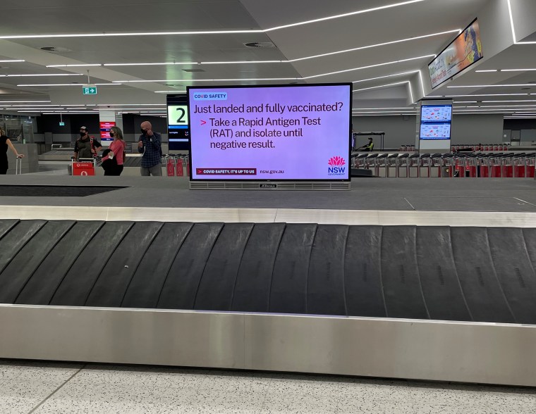 Touch Down In&nbsp;Sydney